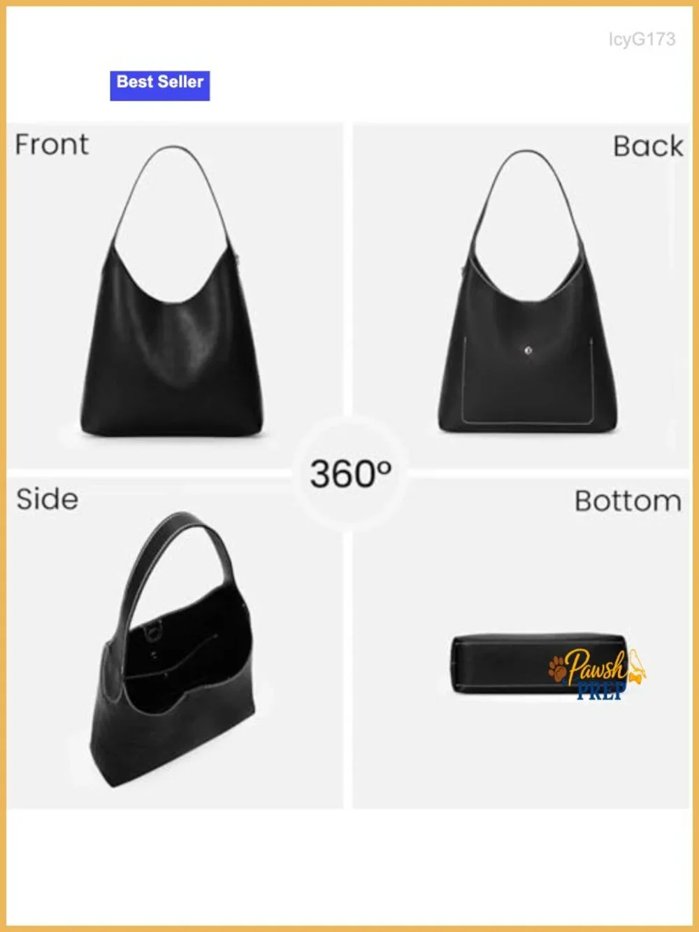 Faux Suede Hobo Bag Vegan Leather Shoulder Tote with Cherry Charm Slouchy